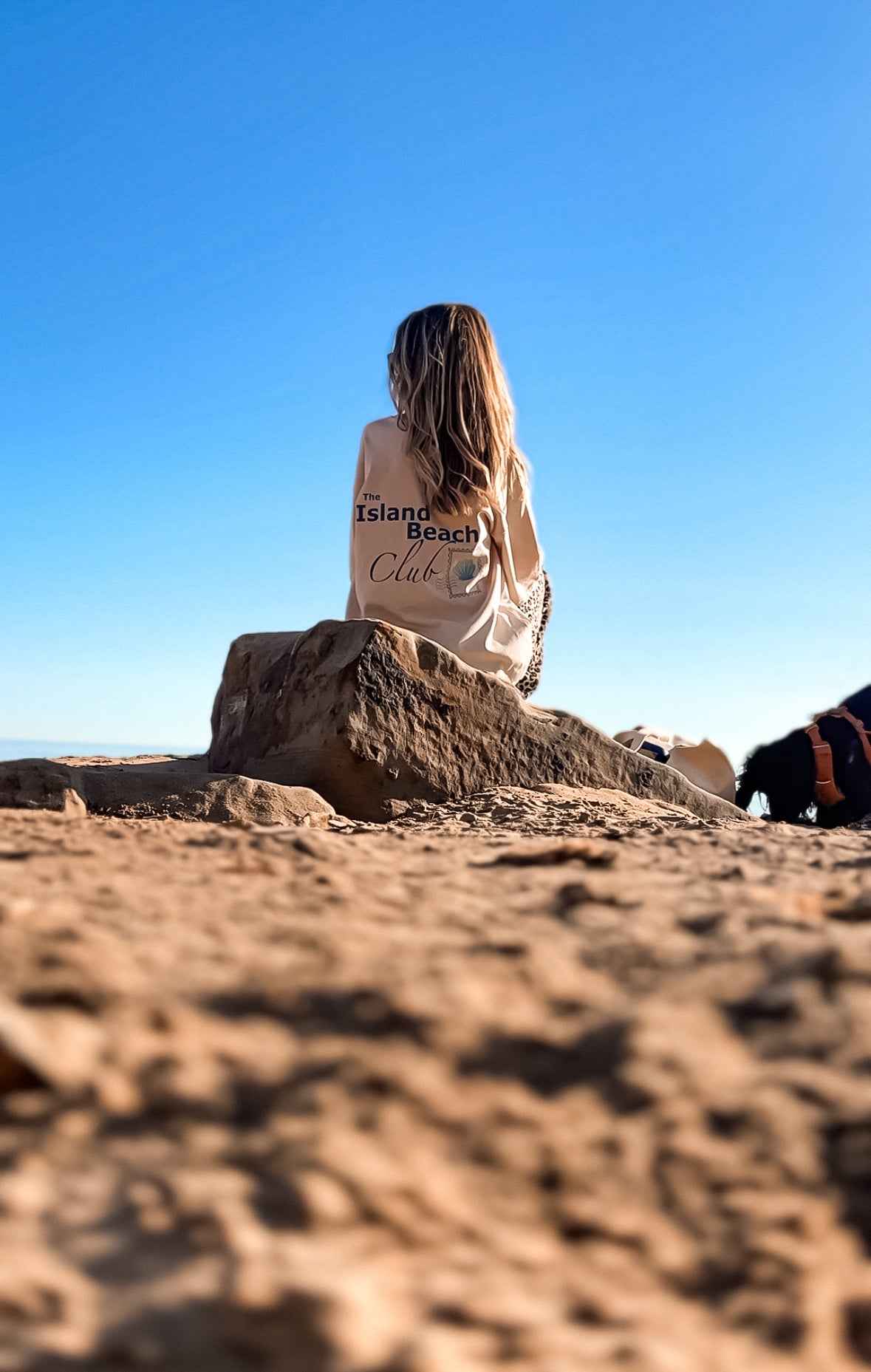 The Island Beach Club Oversized T-Shirt