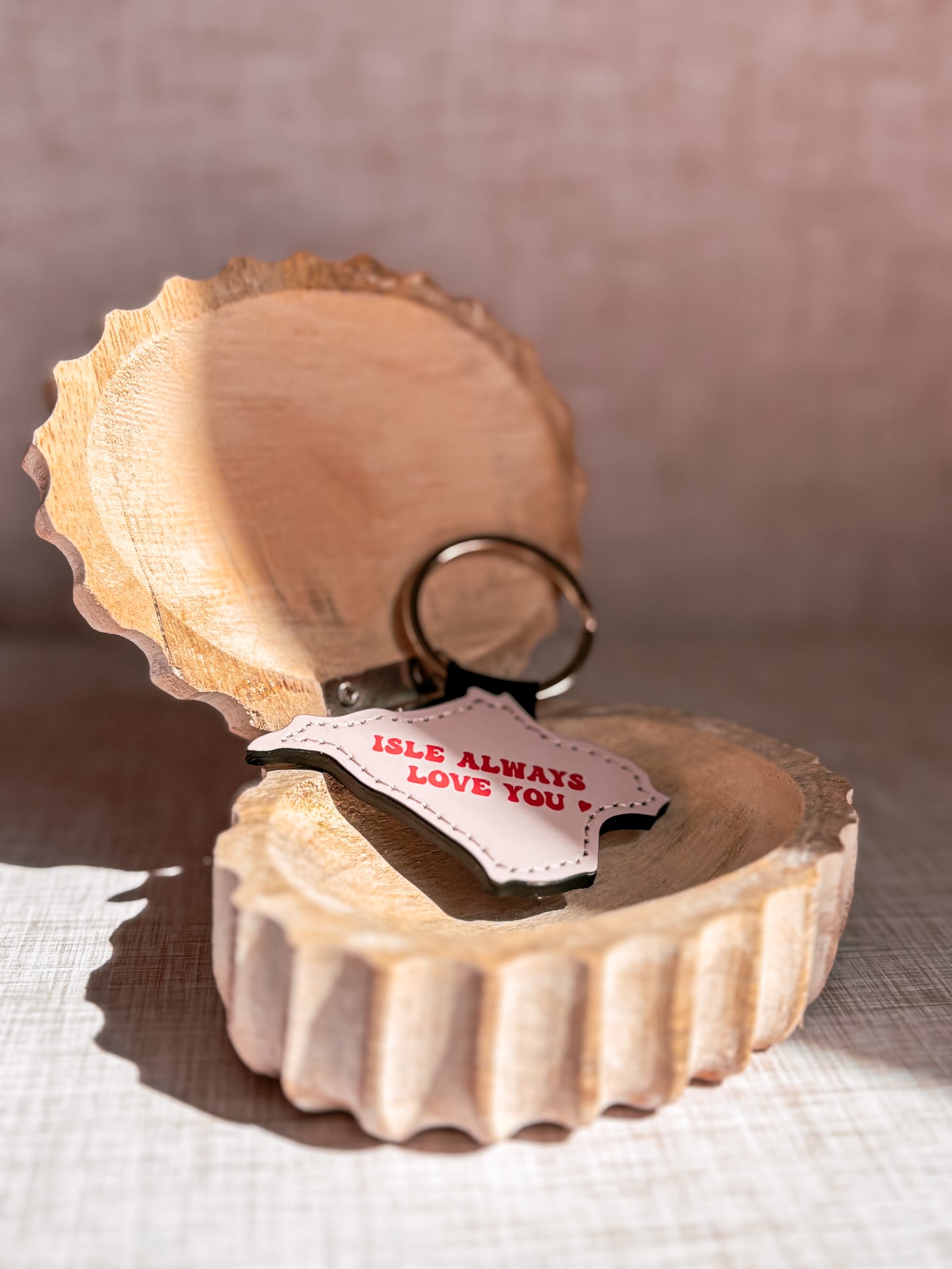 Isle Always Love You Keyring