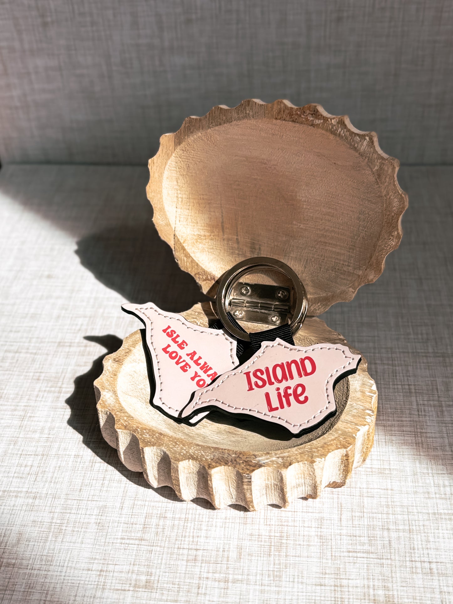 Island Life Keyring