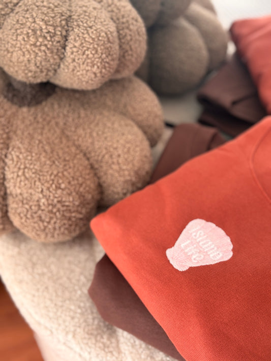 Island Life Jumper, Heritage Brown – Pre Order