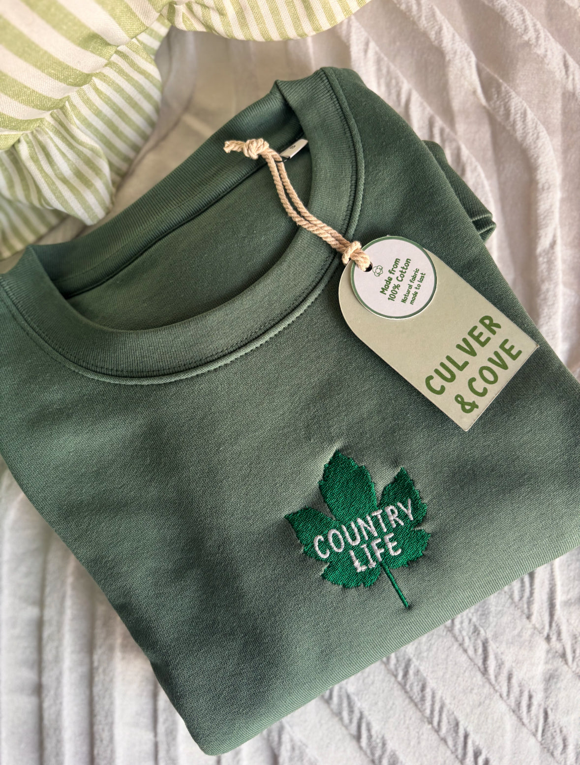 Country Life Jumper,  Forest Green – Pre Order