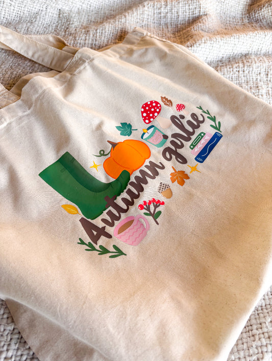 Autumn Girlie Tote Bag (sample sale)