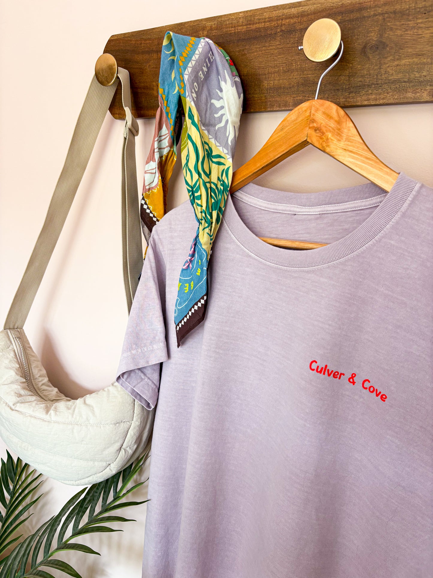 Endless Summer Vintage Wash Tee - Lavender