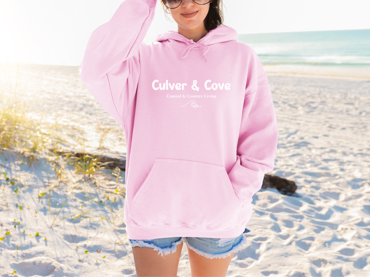 The Coastal & Country Hoodie - Pink