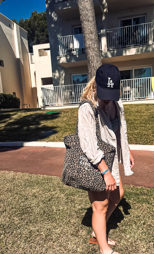 C&C Everyday Tote – Leopard Print
