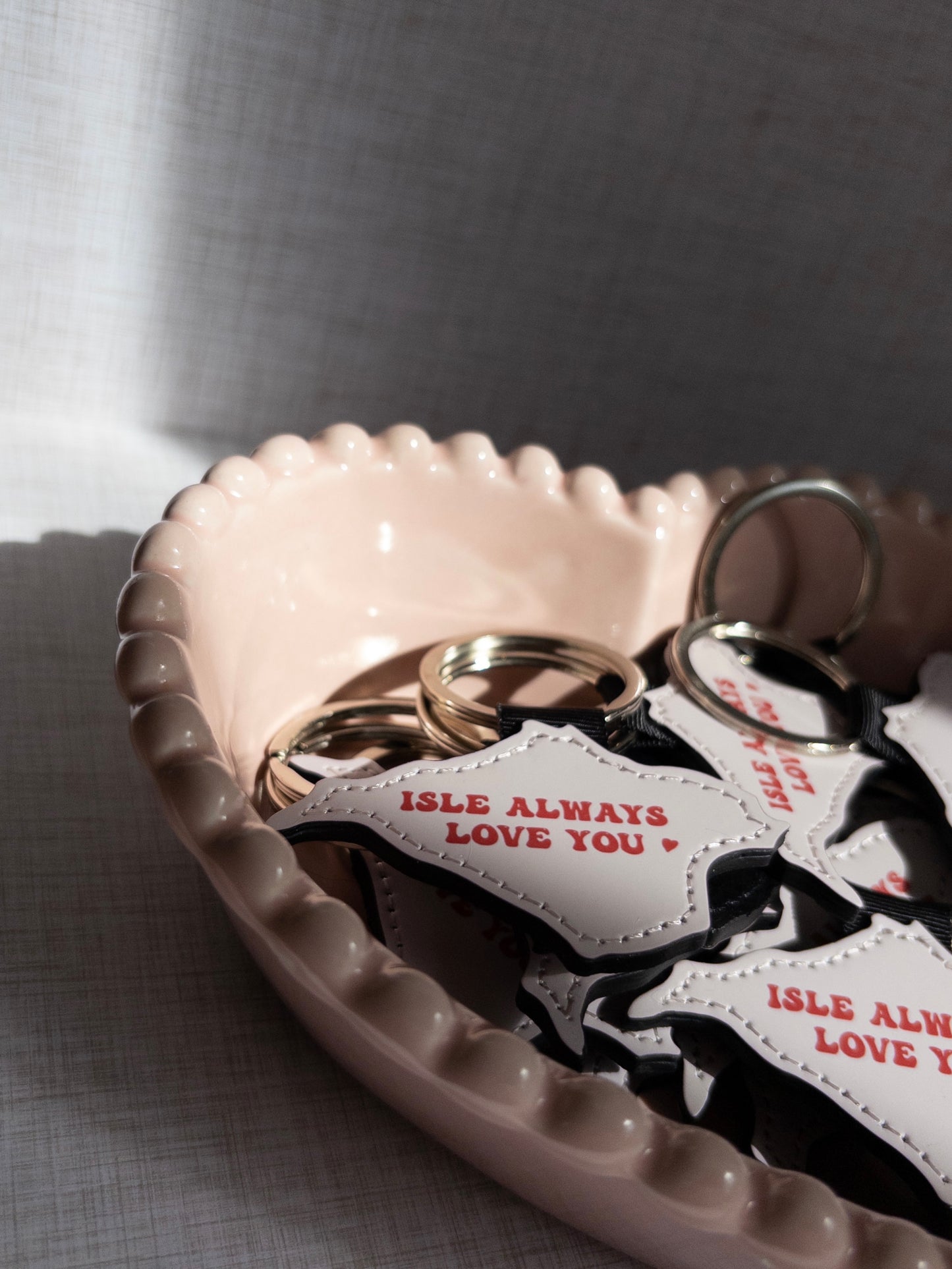 Isle Always Love You Keyring