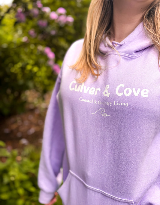 The Coastal & Country Hoodie - Orchid