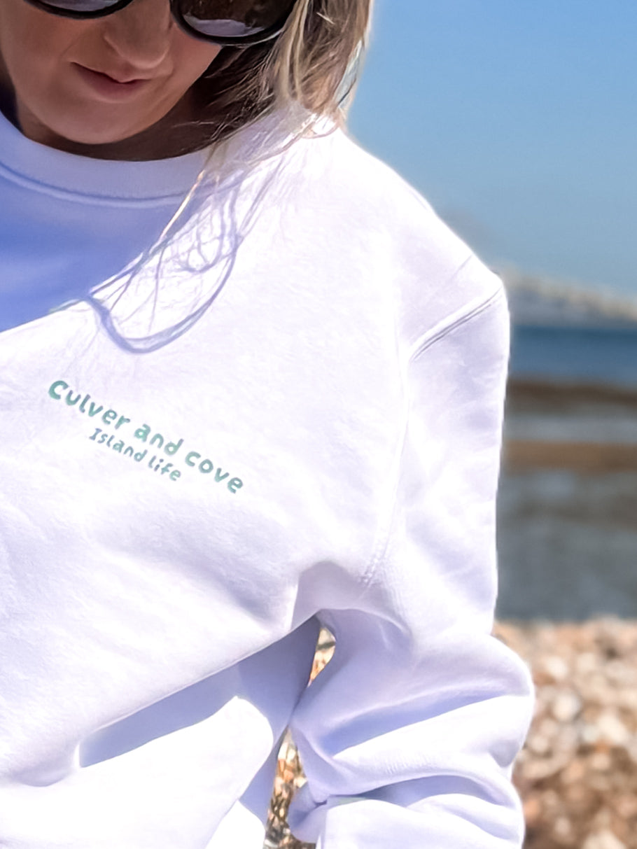 Island Life Sweater White