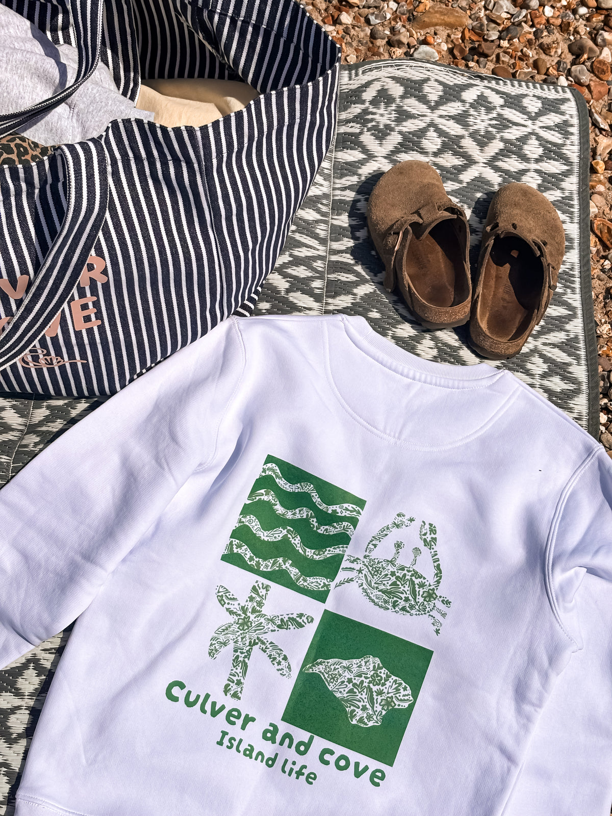 Island Life Sweater White