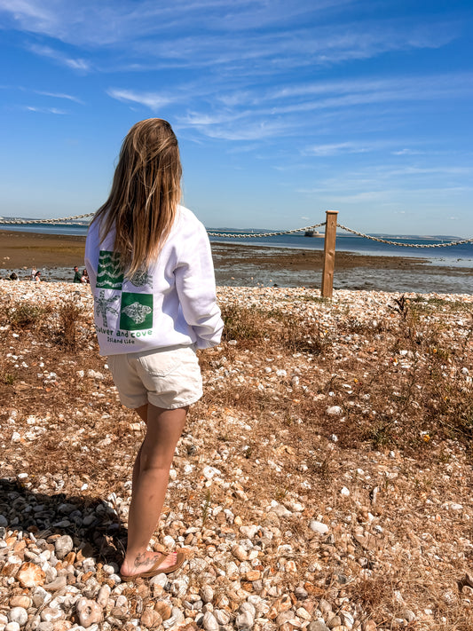 Island Life Sweater White