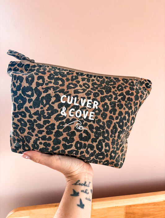 C&C Accessory Bag - Leopard Print