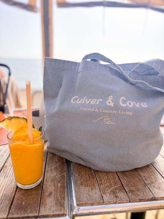 C&C Everyday Tote – Washed Blue